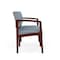Lesro 2 Seat Tandem Seating W/ No Center Arm, 44 in W 26 in L 31.5 in H, Lenox Series LW2101 - alternate 2